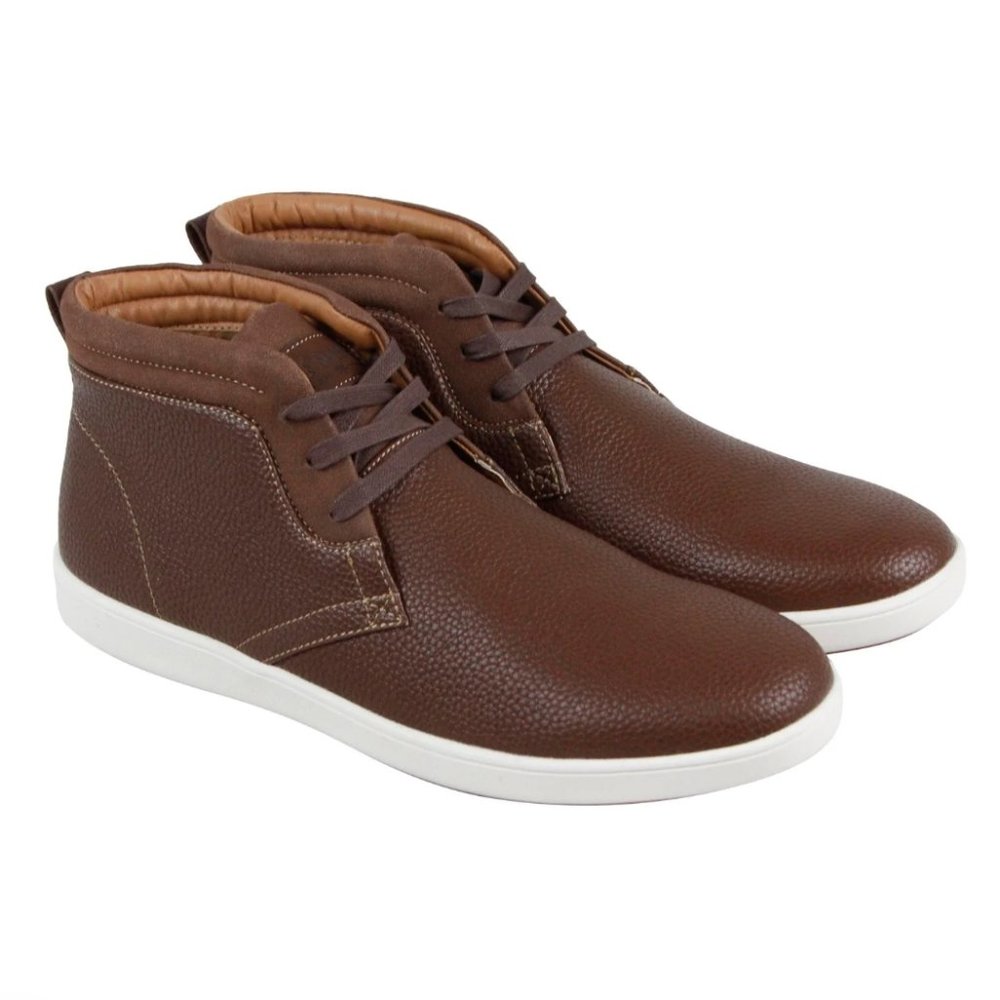 Men’s Steve Madden Brown High-Top Lifestyle Sneakers